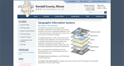 Desktop Screenshot of gis.co.kendall.il.us