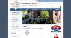 Desktop Screenshot of co.kendall.il.us
